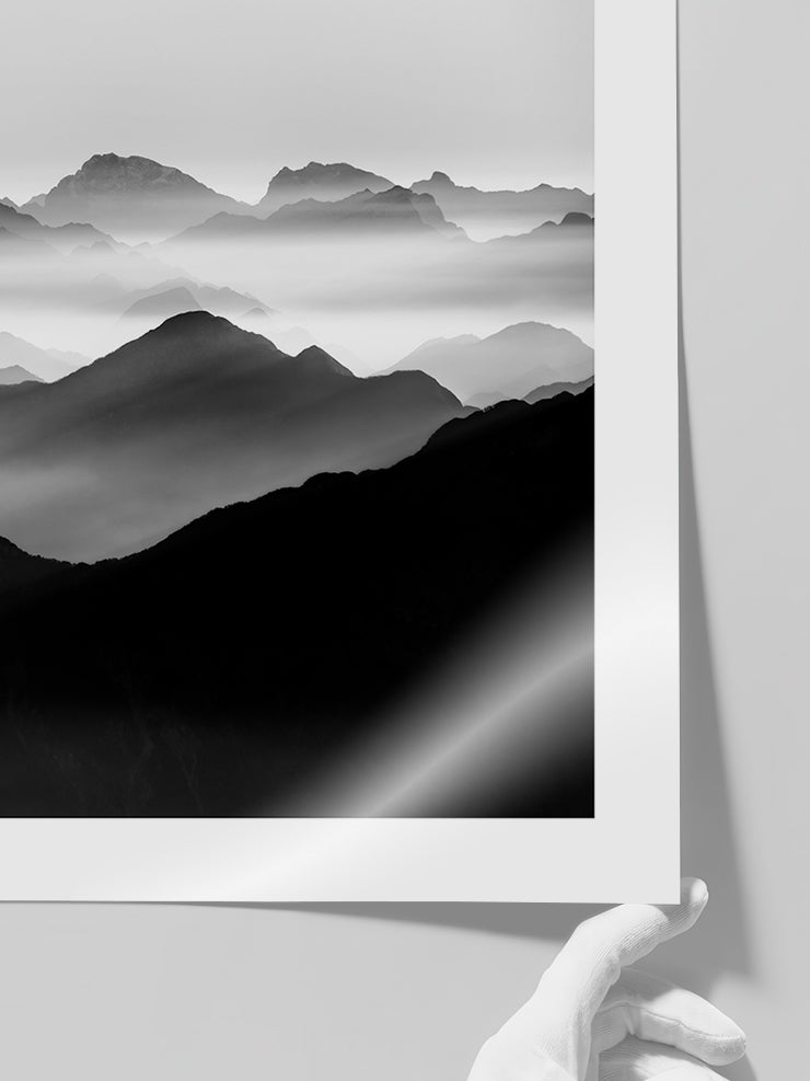 Mountains - Art Print Poster