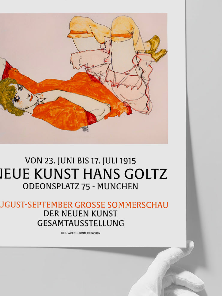 Egon Schiele Afiş N5 - Art Print Poster