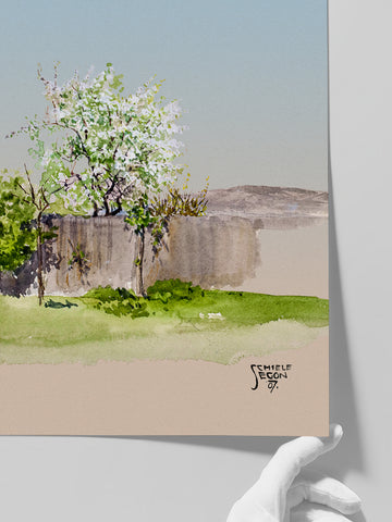 Egon Schiele Garden with Tree - Art Print Egon Schiele Garden with Tree - Art Print