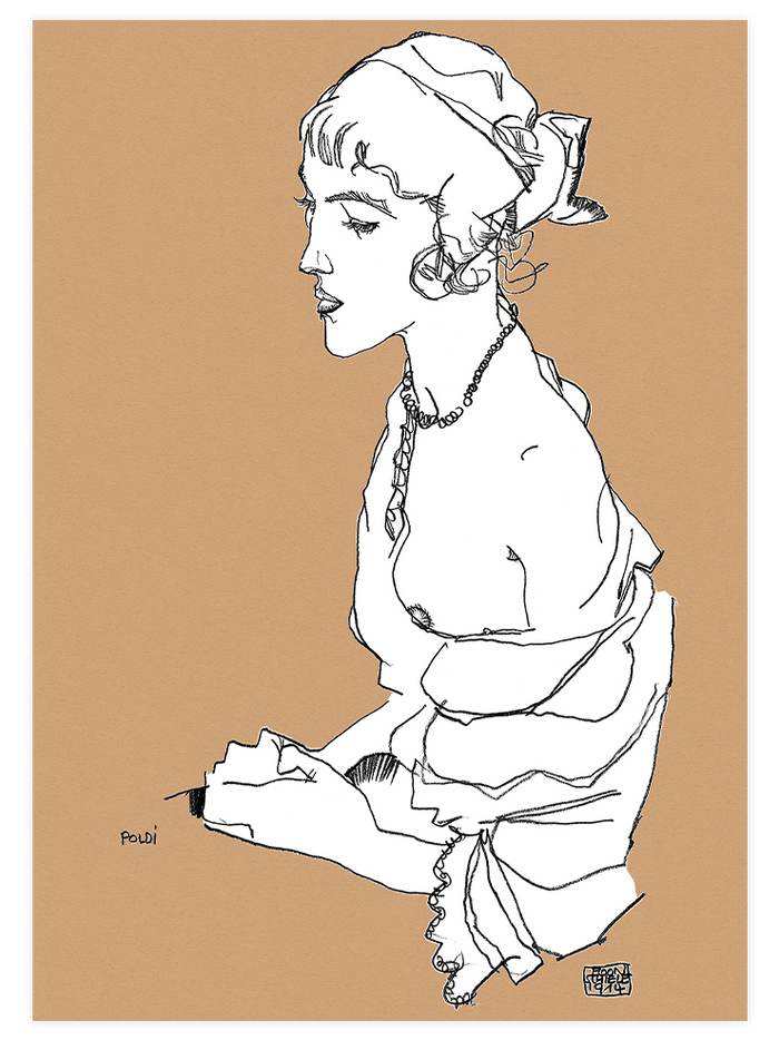 Egon Schiele Nude Women - Poster Seti Duo Poster