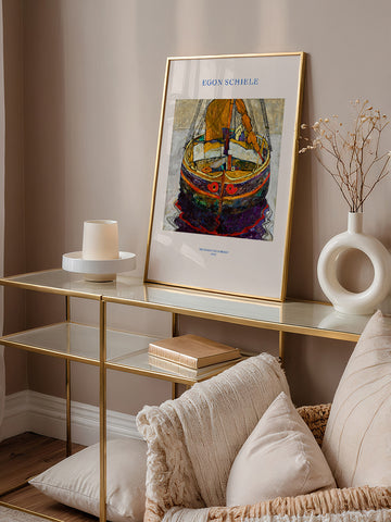 Egon Schiele Triestiner Fischerboot - Art Print Egon Schiele Triestiner Fischerboot - Art Print