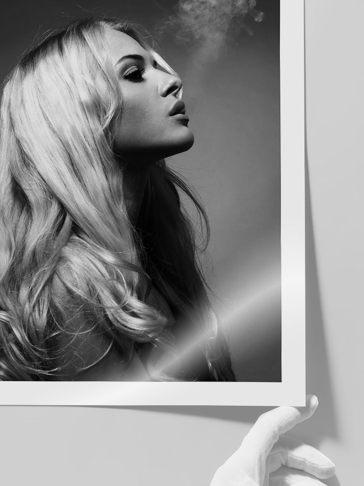 Smoking - Art Print Poster