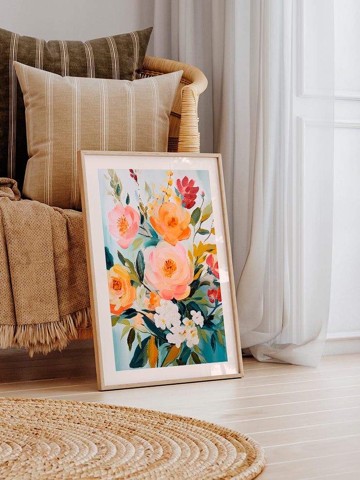 Fleurs Eternelles - Art Print Poster