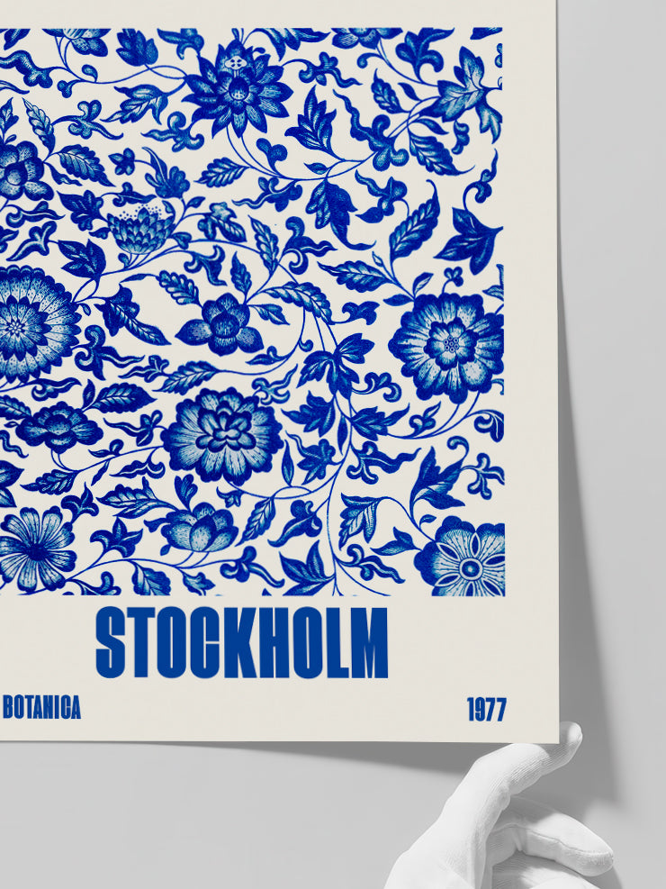 Flower Market Stockholm - Art Print Poster