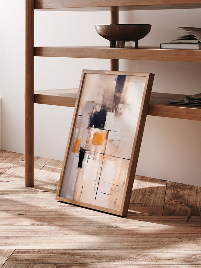Geometric Energy N2 - Art Print Poster