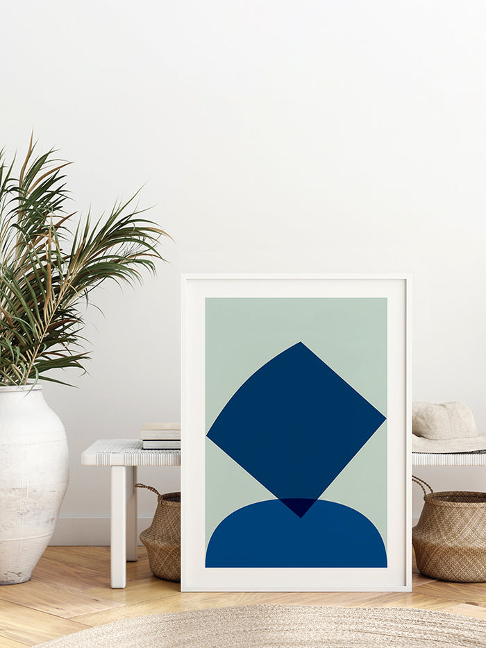 Geometric Balance - Art Print Poster