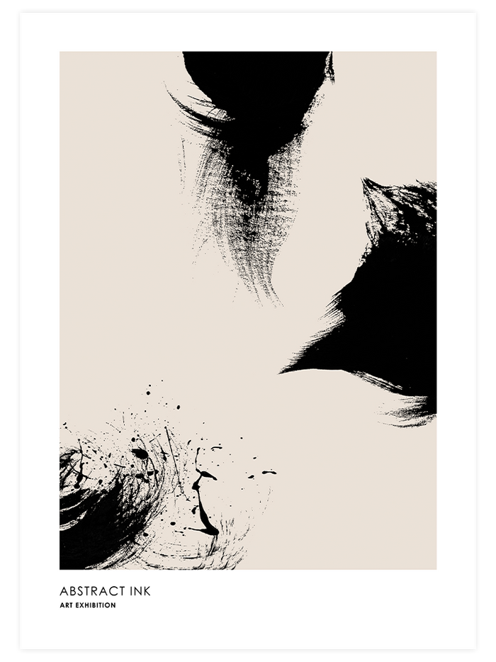 Abstract Ink - Poster Seti Trio Poster