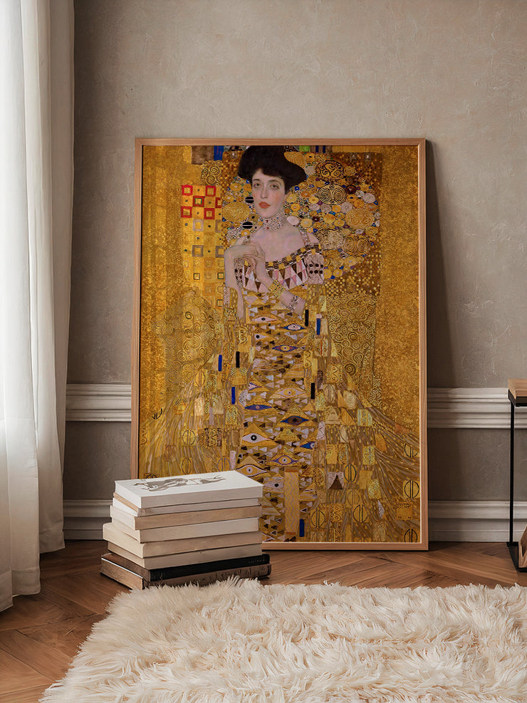 Klimt Portrait of Adele Bloch-Bauer - Art Print Poster