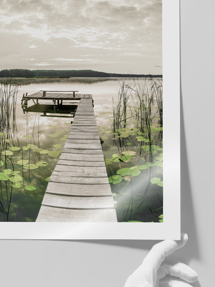 Path to Silence - Art Print Poster