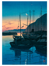 Kawase Morning at Beppu - Art Print