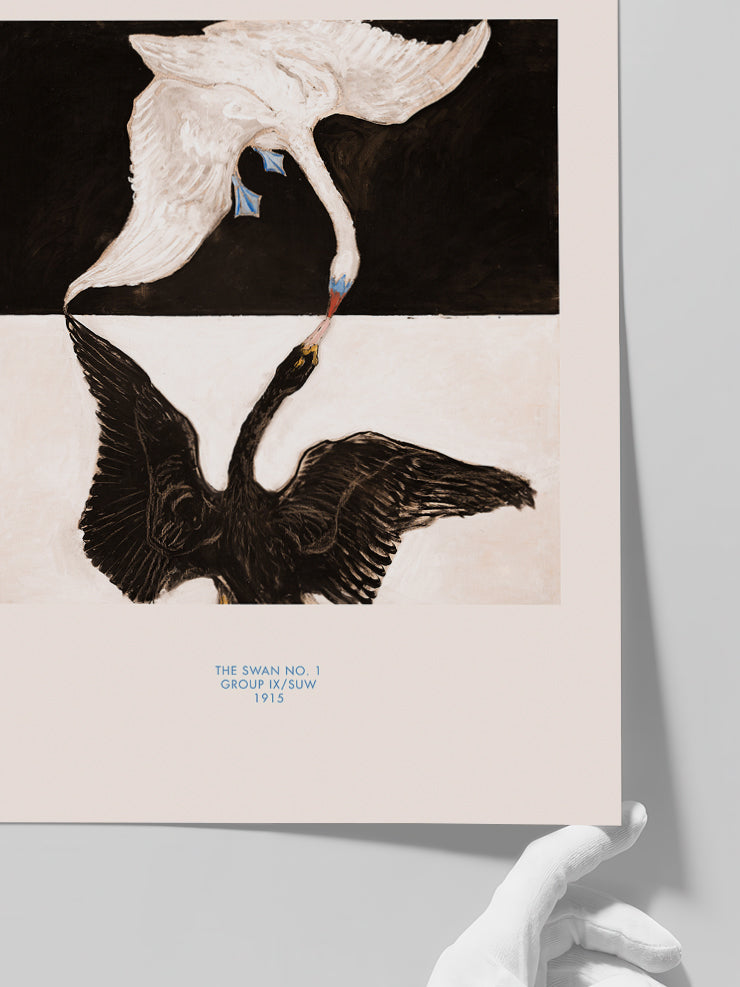 Hilma Af Klint The Swan No.1 - Art Print Poster
