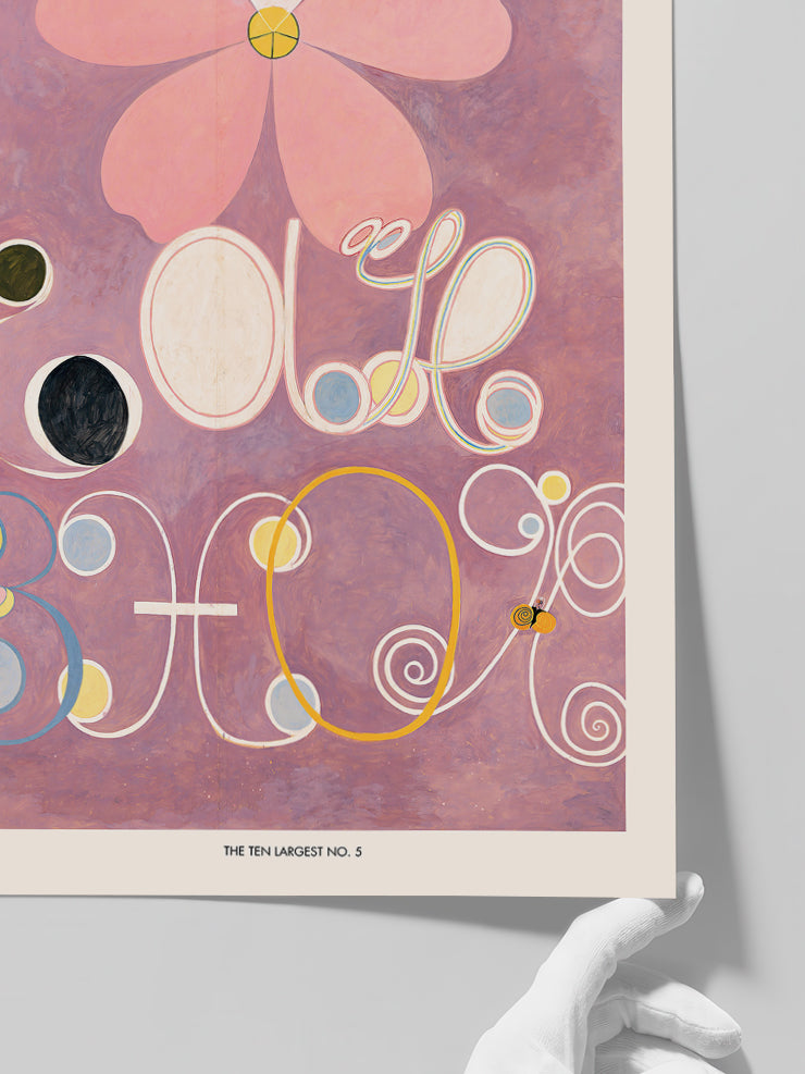 Hilma Af Klint The Ten Largest No5 - Art Print Poster