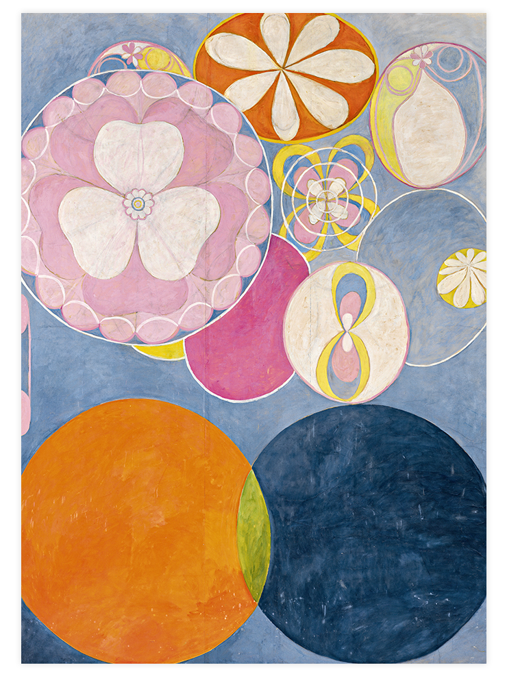 Hilma Af Klint The Ten Largest No.2 & 3 - Poster Seti Duo Poster