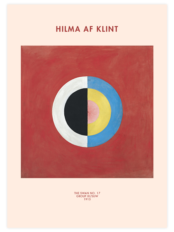Hilma Af Klint The Swan - Poster Seti Duo Poster
