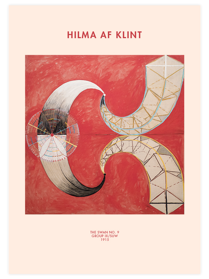 Hilma Af Klint The Swan - Poster Seti Duo Poster