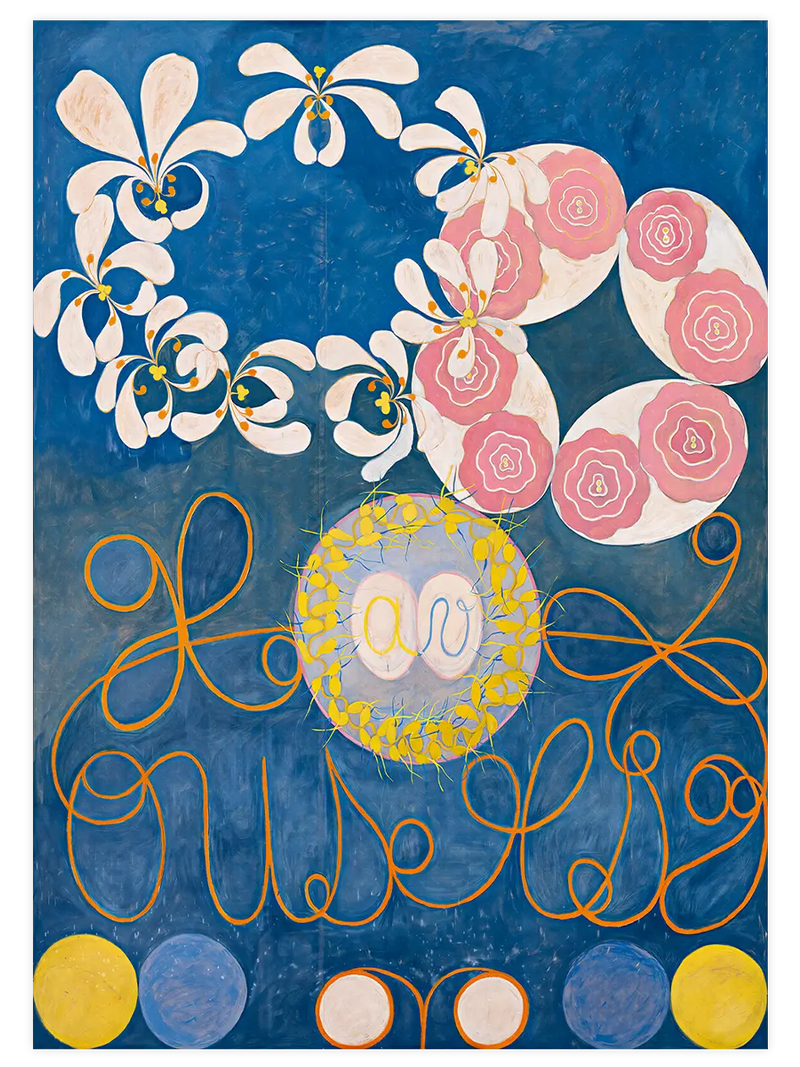 Hilma Af Klint The Ten Largest No1 - Art Print
