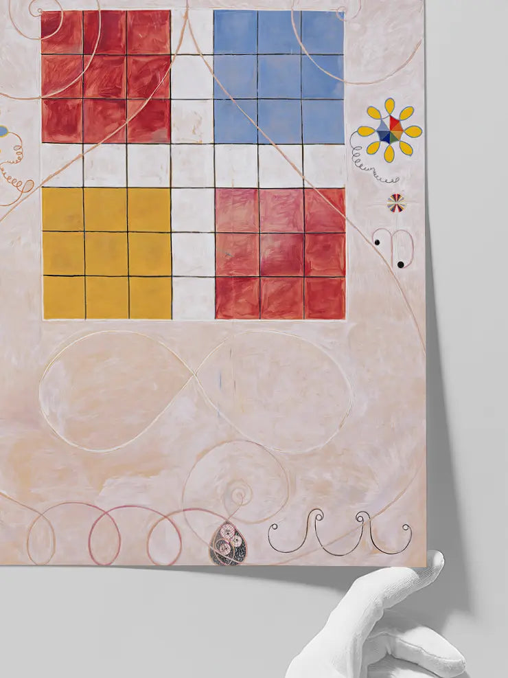Hilma Af Klint The Ten Largest N10 - Art Print
