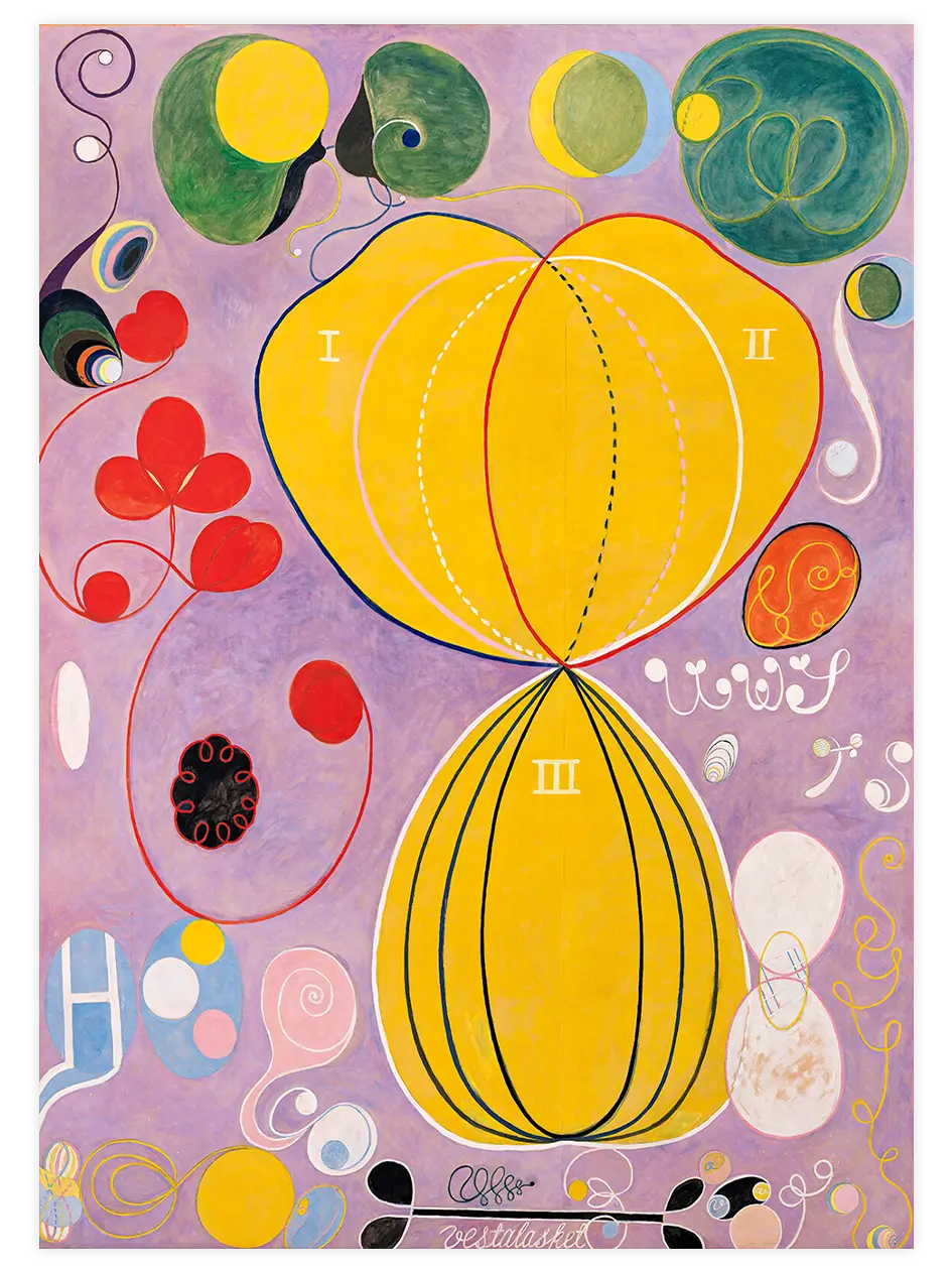 Hilma Af Klint The Ten Largest No7 - Art Print