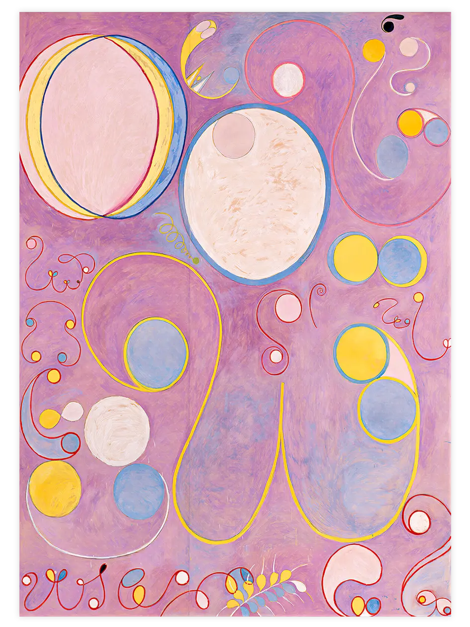 Hilma Af Klint The Ten Largest No8 - Art Print