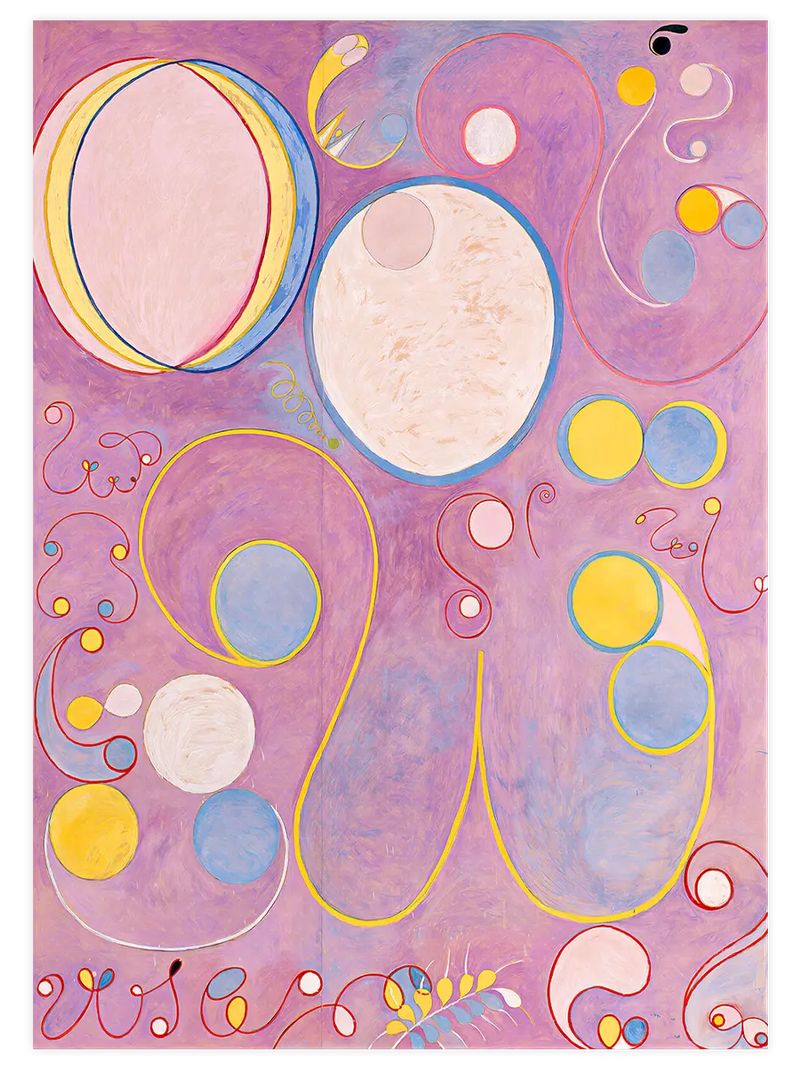 Hilma Af Klint The Ten Largest No8 - Art Print