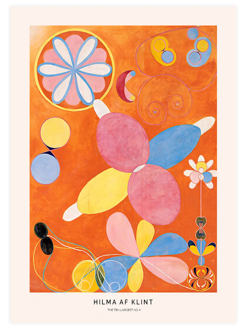 Hilma Af Klint The Ten Largest No4 - Art Print