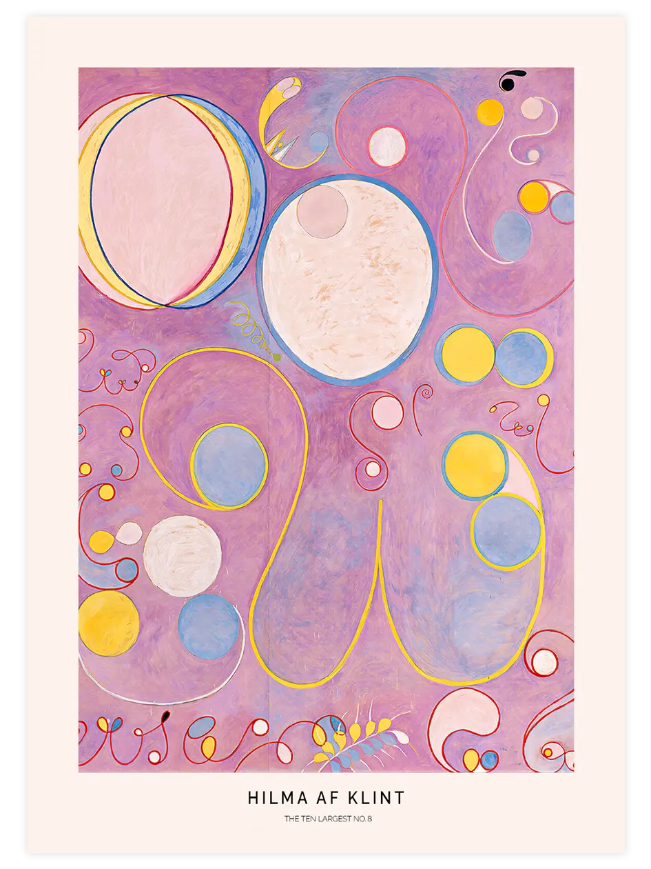 Hilma Af Klint The Ten Largest No8 - Art Print