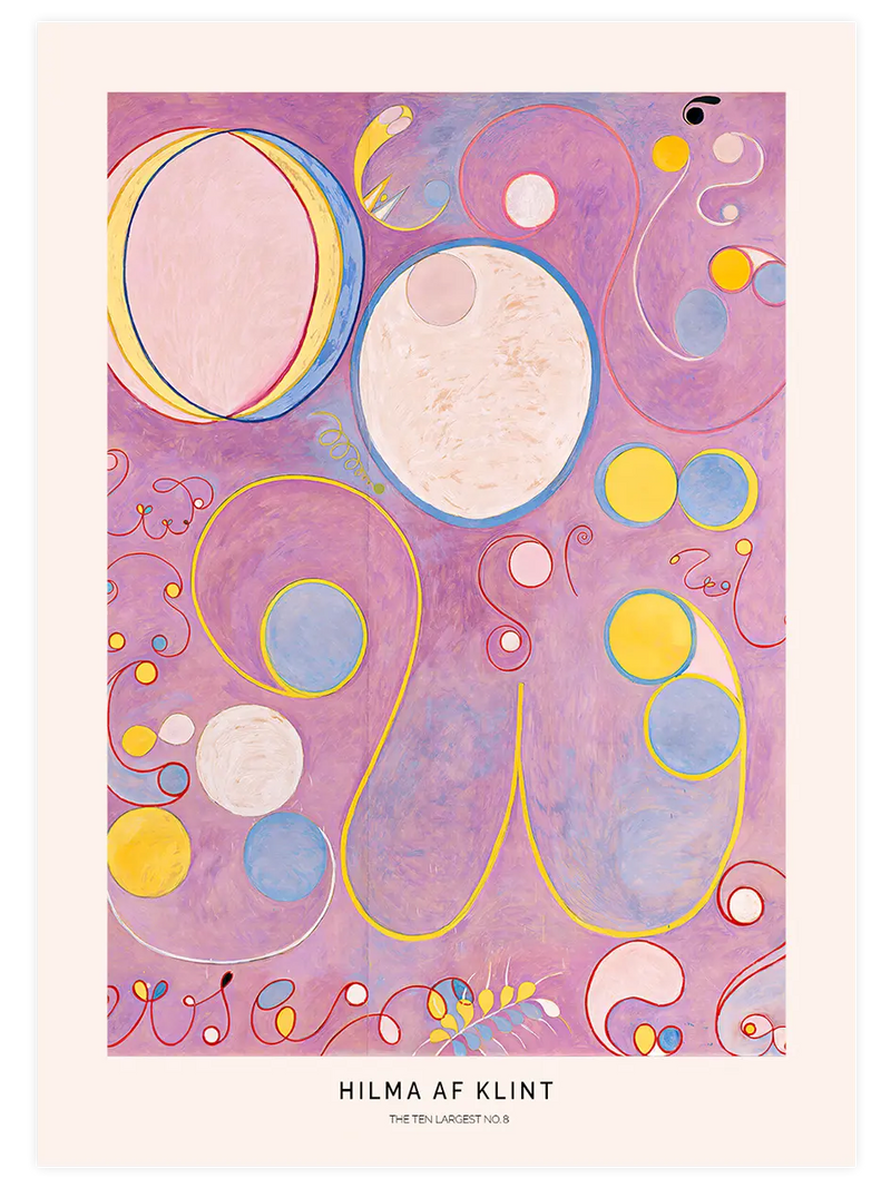 Hilma Af Klint The Ten Largest No8 - Art Print