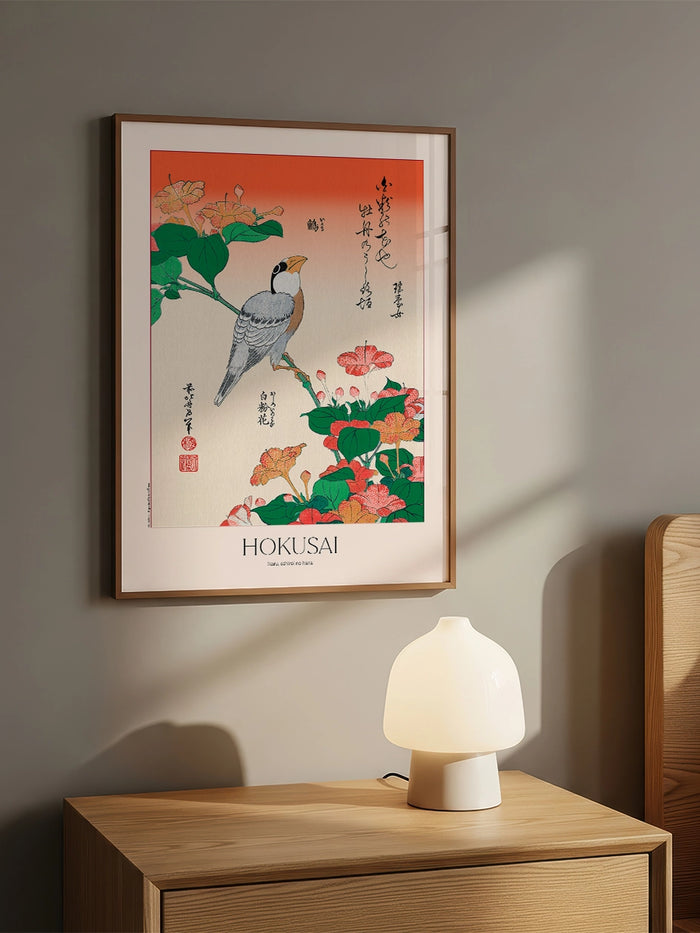 Hokusai Ikaru Oshiroi no Hana tablosu