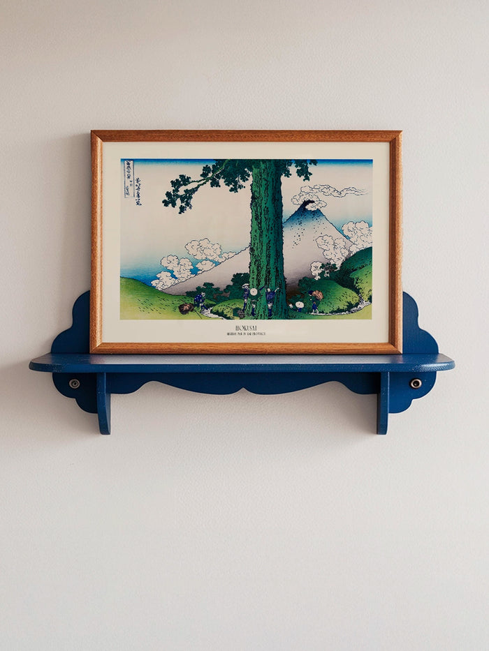 Hokusai, Mishima Pass in Kai Province - Art Print Poster