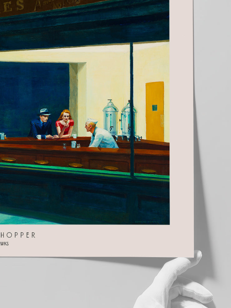 Edward Hopper Nighthawks - Art Print Poster