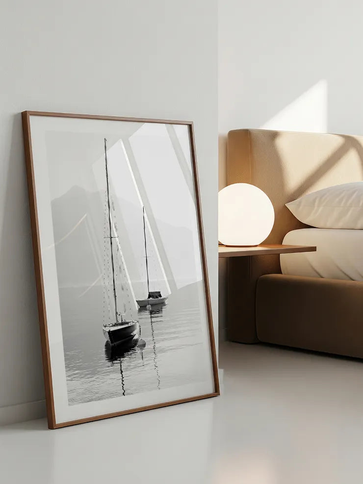 İki Yelken - Art Print