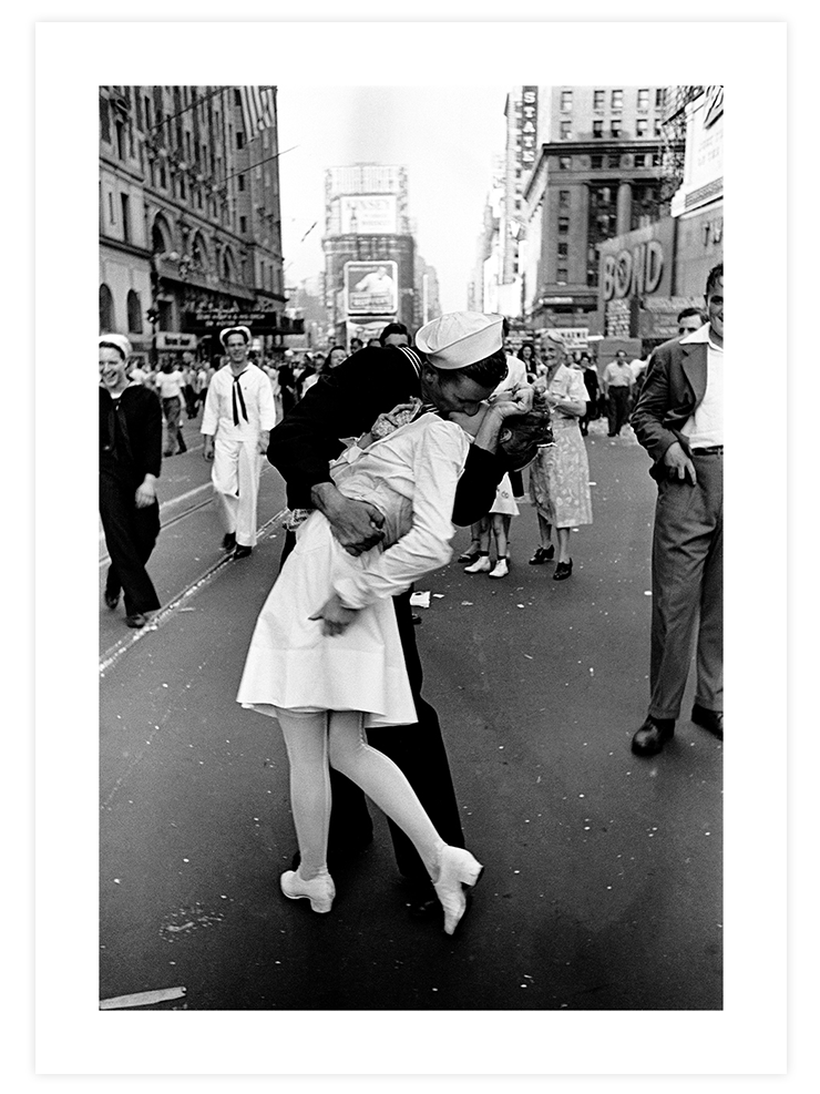 İkonik Öpücük - Art Print Fotoğraflar Poster