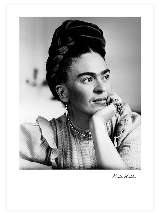 İkonik Frida Poster - Giclée Baskı