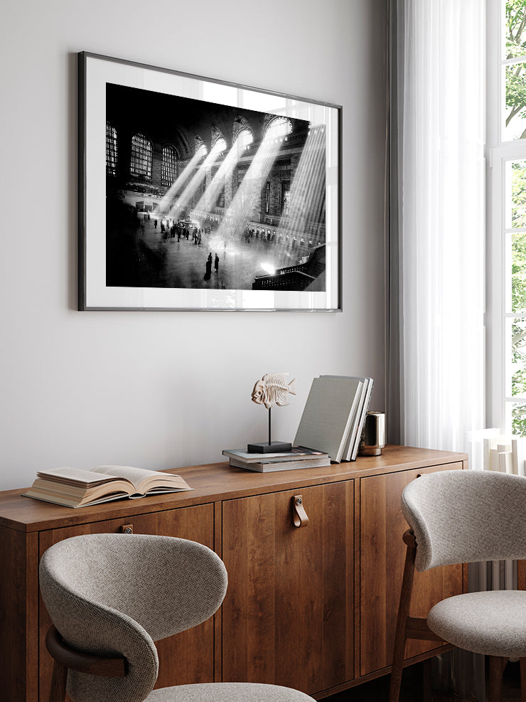 İkonik Tren İstasyonu - Art Print Poster
