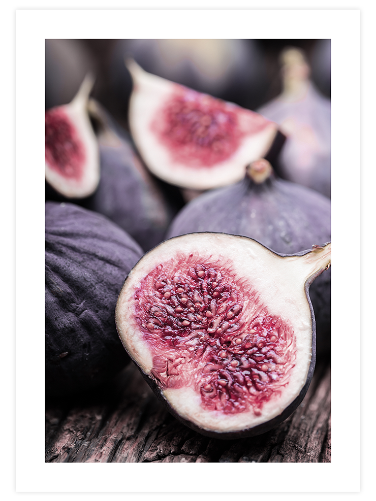 Makro İncir - Art Print Fotoğraflar Poster