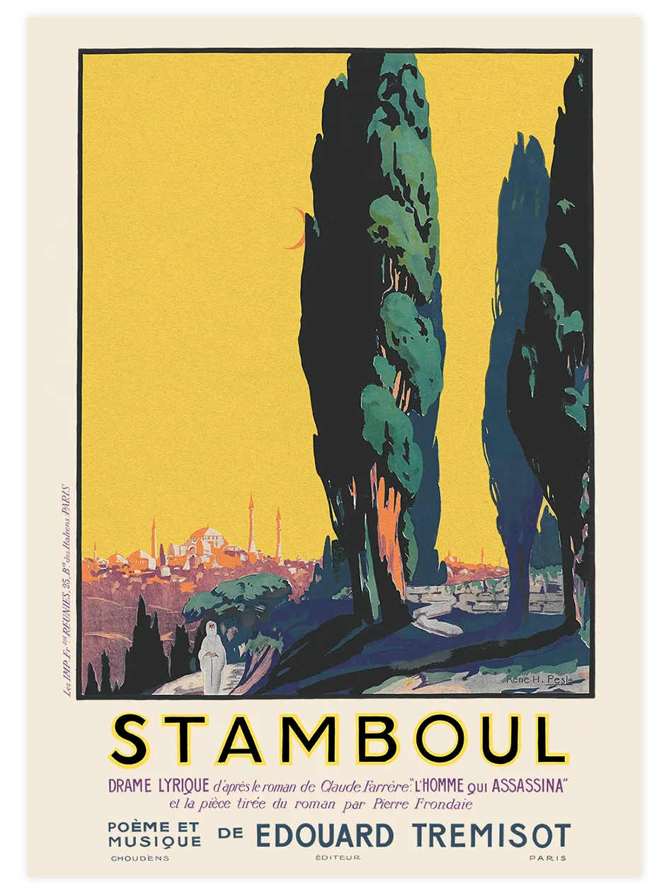 Stamboul - Art Print Ünlü Ressamlar Poster