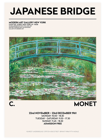 Claude Monet Afiş N1 - Art Print Claude Monet Afiş N1 - Art Print