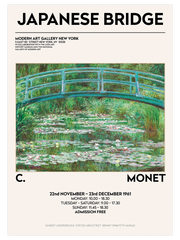Claude Monet Afiş N1 Poster - Giclée Baskı
