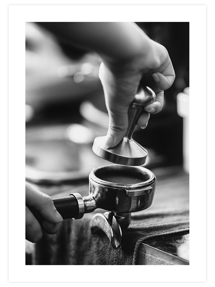 The Art Of Making Espresso N2 - Art Print Fotoğraflar Poster