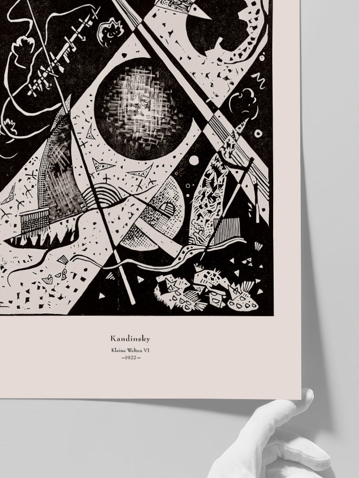 Kandinsky Small Worlds VI- Art Print Poster