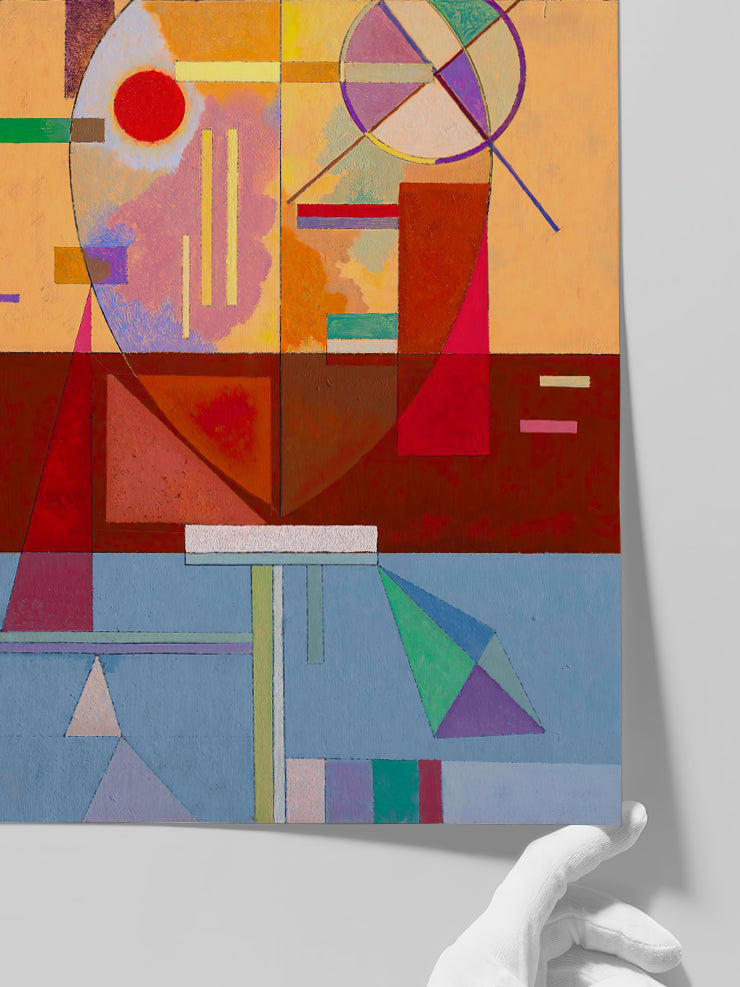 Kandinsky Disintegrated Tension - Art Print Poster