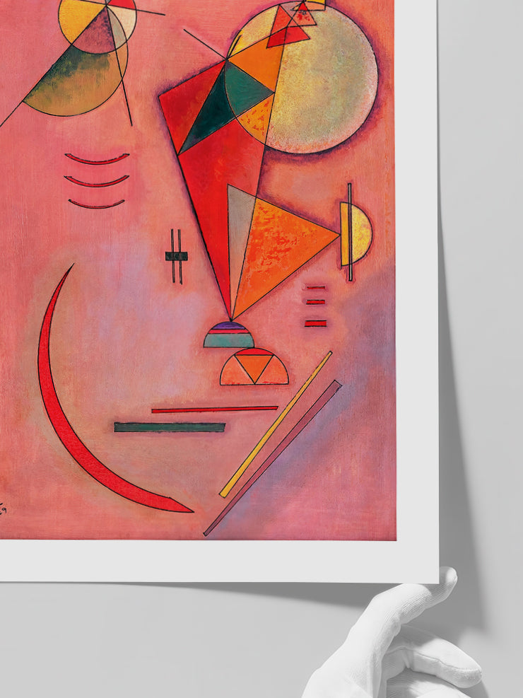 Wassily Kandinsky Taciturn - Art Print Poster