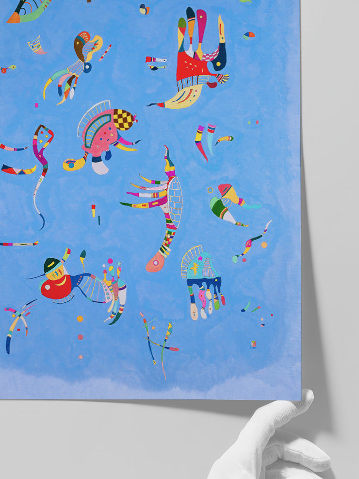 Wassily Kandinsky Sky Blue - Art Print Poster