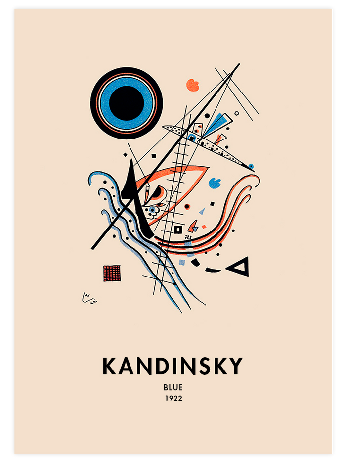 Kandinsky Joyous - Poster Seti Duo Poster