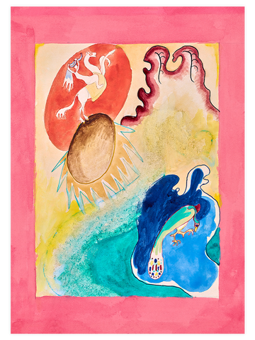 Kandinsky The Blue Rider VI - Art Print Kandinsky The Blue Rider VI - Art Print