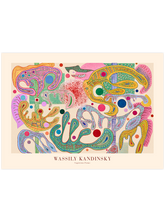 Kandinsky Capricious Forms - Art Print