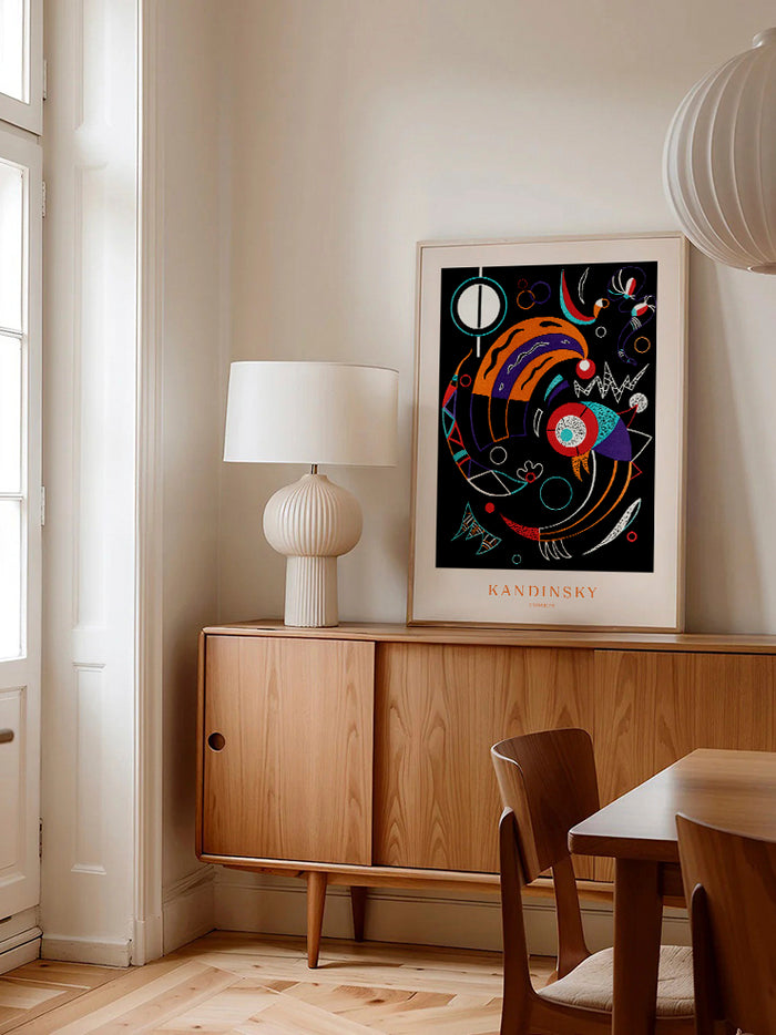Kandinsky Comets - Art Print Poster