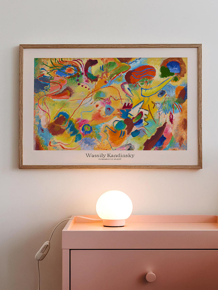 Kandinsky Composition VII (Study 2) - Art Print Poster