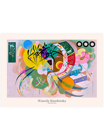Kandinsky Dominant Curve - Art Print Kandinsky Dominant Curve - Art Print
