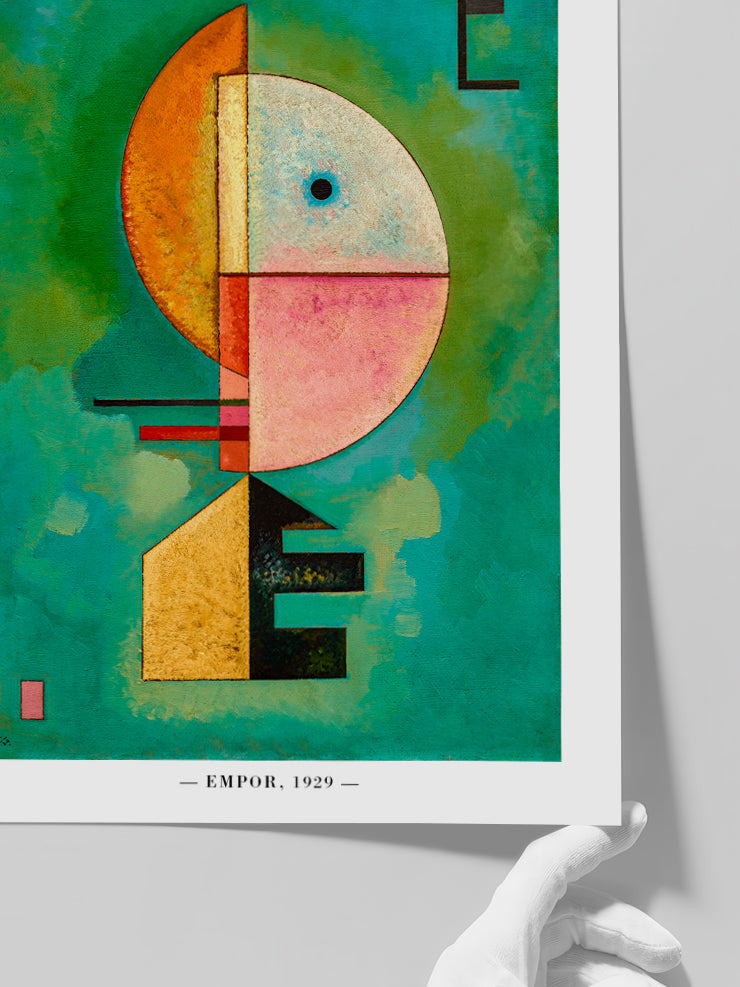 Kandinsky Empor - Art Print Poster